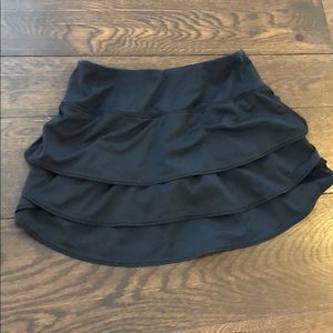 Athleta black skort